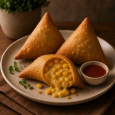 3 X Cheese & Sweetcorn Samoosa