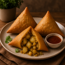 3 x Potato Samoosas